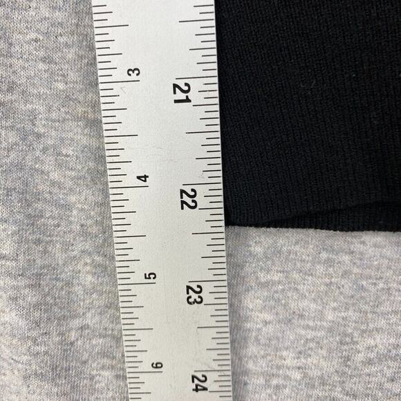 New York & Co Sweater Womens Small Black 7th Ave 3/4 Knotted Sleeve NEW - Picture 11 of 13